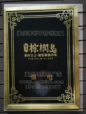 定制不锈钢强电箱面板