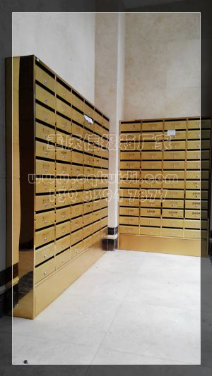 钛金不锈钢信报箱