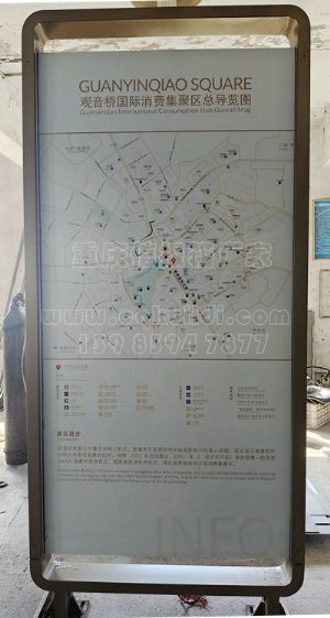 总导览图标识